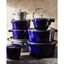 7 qt, Round, Dutch Oven, Dark Blue,,large preview