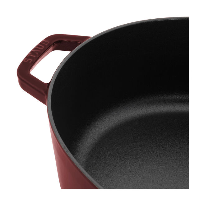 6 qt, Wide Oval French Oven, Grenadine,,large