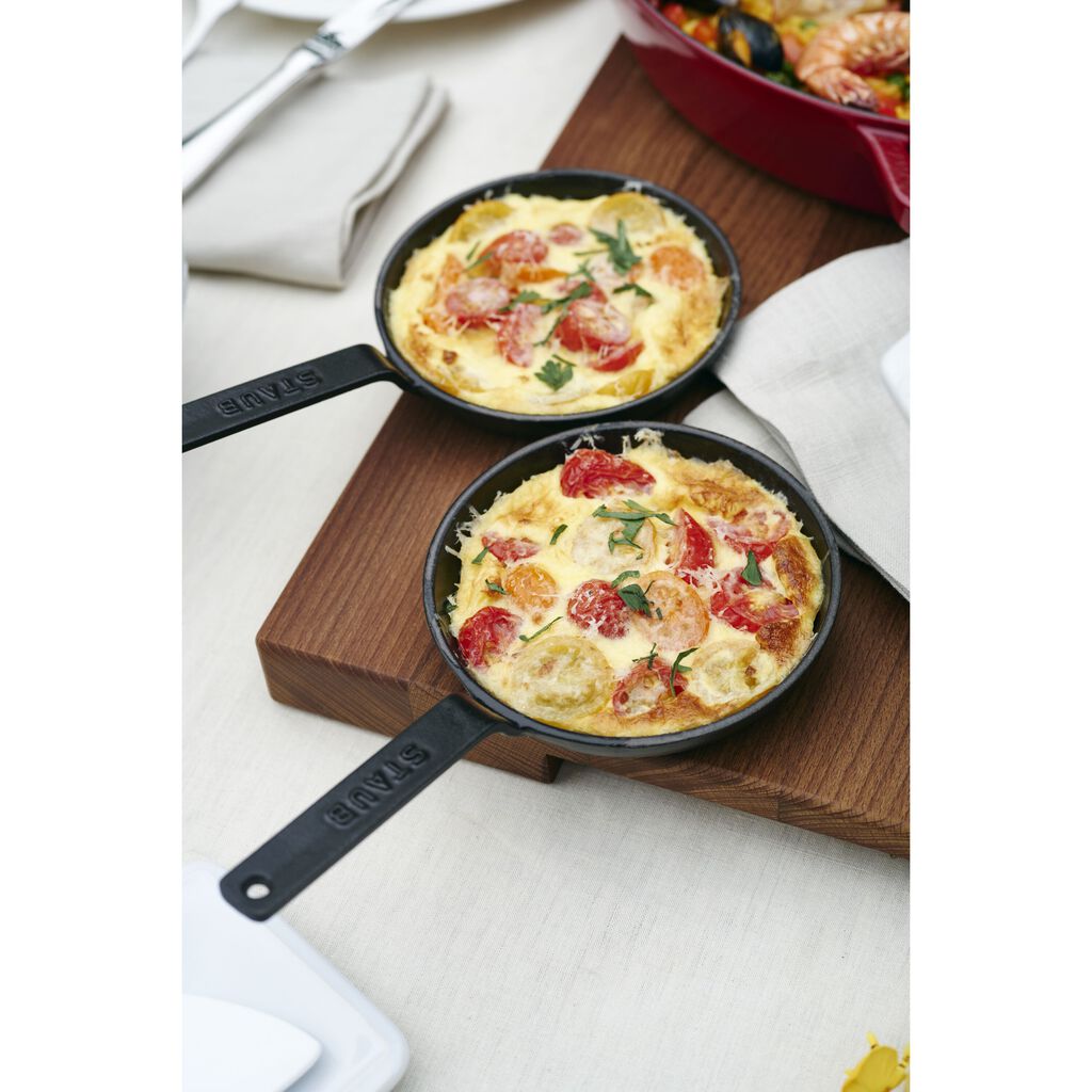4.5-inch, Mini Frying Pan, Matte Black,,large
