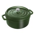 4 qt, Round, Dutch Oven, Basil,,large