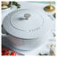 5 qt, Essential French Oven, Pure White,,large preview