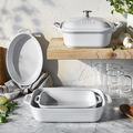 5-pc, Mixed Baking Dish Set, White,,large