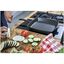12-inch, Cast Iron, Square, Grill Pan, Matte Black,,large preview