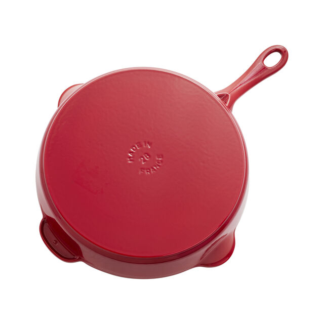 11-inch, Traditional Deep Skillet, Cherry,,large