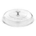 3.5 qt, Braiser With Glass Lid, Pure White,,large