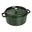 7 qt, Round, Dutch Oven, Basil - Factory Second,,large