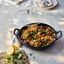 3.5 qt, Braiser With Glass Lid, Dark Blue,,large preview