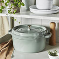 7 qt, Round, Dutch Oven, Eucalyptus,,large