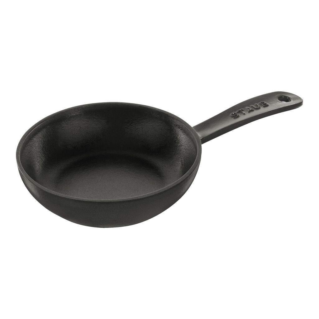 6.5-inch, Petite Frying Pan, Matte Black,,large