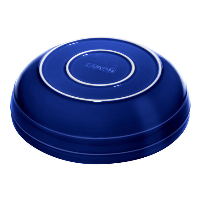 11.5-inch, Shallow Serving Bowl, Dark Blue,,large
