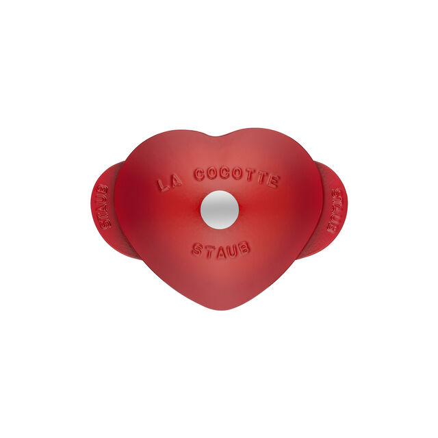 1.75 qt, Heart, Dutch Oven, Cherry,,large