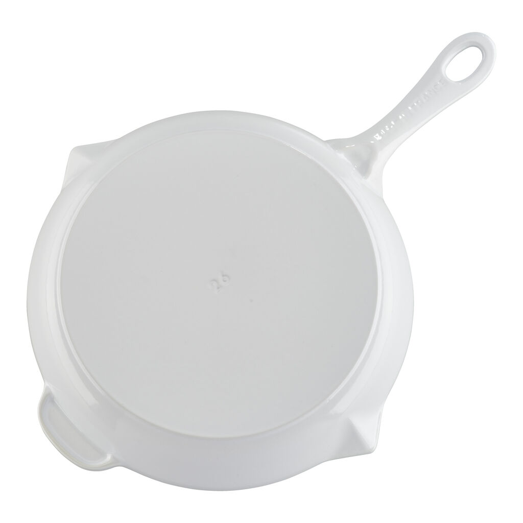 10-inch, Fry Pan, Pure White,,large
