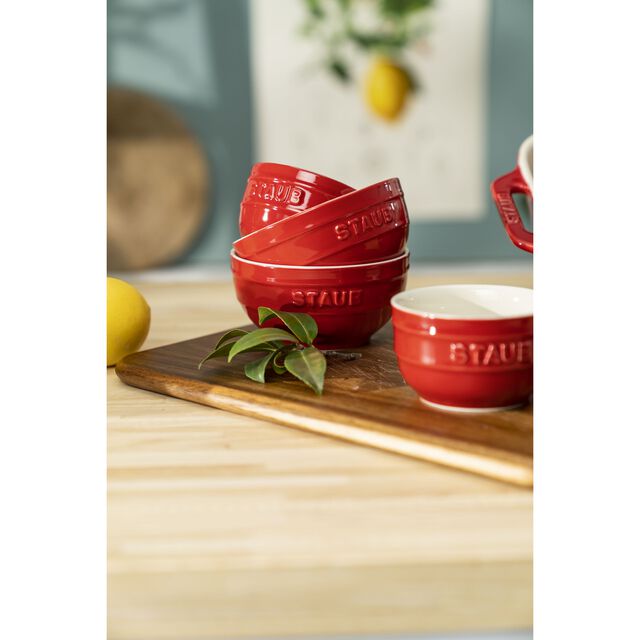 3.5-inch / 2-pc, Prep Bowl Set, Cherry,,large