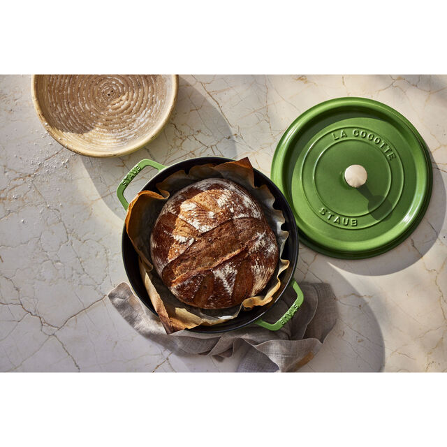 5.5 qt, Round, Dutch Oven, Pistachio,,large