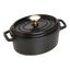 1 qt, Oval, Dutch Oven, Matte Black,,large preview