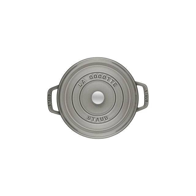 5.5 qt, Round, Dutch Oven, Graphite Grey - Factory Second,,large
