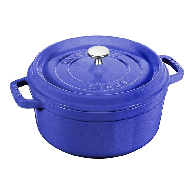 4 qt, Round, Dutch Oven, Blueberry