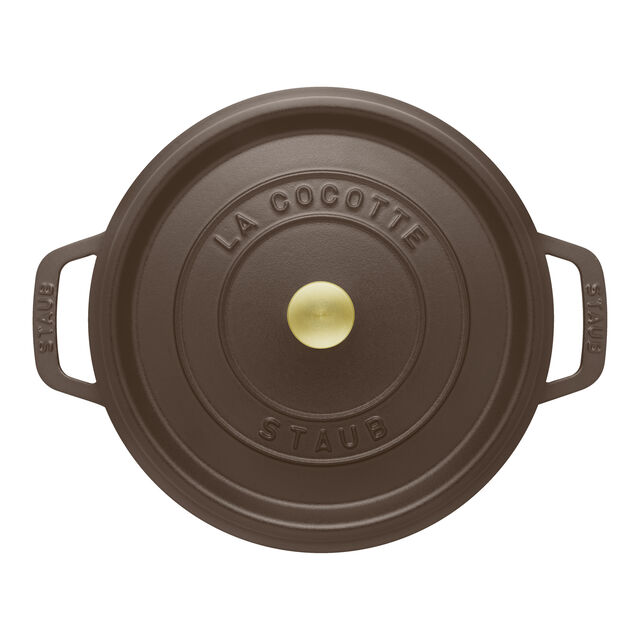 7 qt, Round, Dutch Oven, Matte Espresso,,large