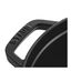 0.5 qt, Round, Dutch Oven, Matte Black,,large preview