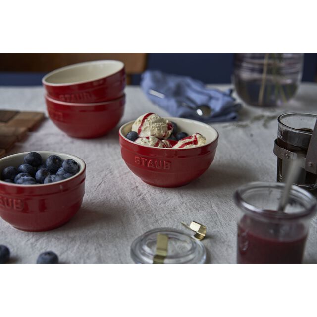 3.5-inch / 2-pc, Prep Bowl Set, Cherry,,large