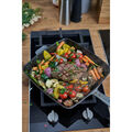 12-inch, Cast Iron, Square, Grill Pan, Graphite Grey,,large