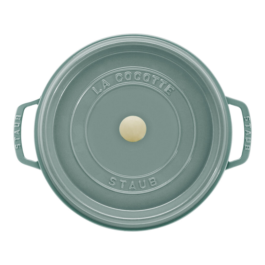 4 qt, Round, Dutch Oven, Eucalyptus - Factory Second,,large