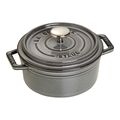 0.5 qt, Round, Dutch Oven, Graphite Grey,,large