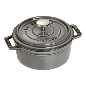 0.5 qt, Round, Dutch Oven, Graphite Grey