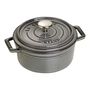 0.5 qt, Round, Dutch Oven, Matte Black,,large