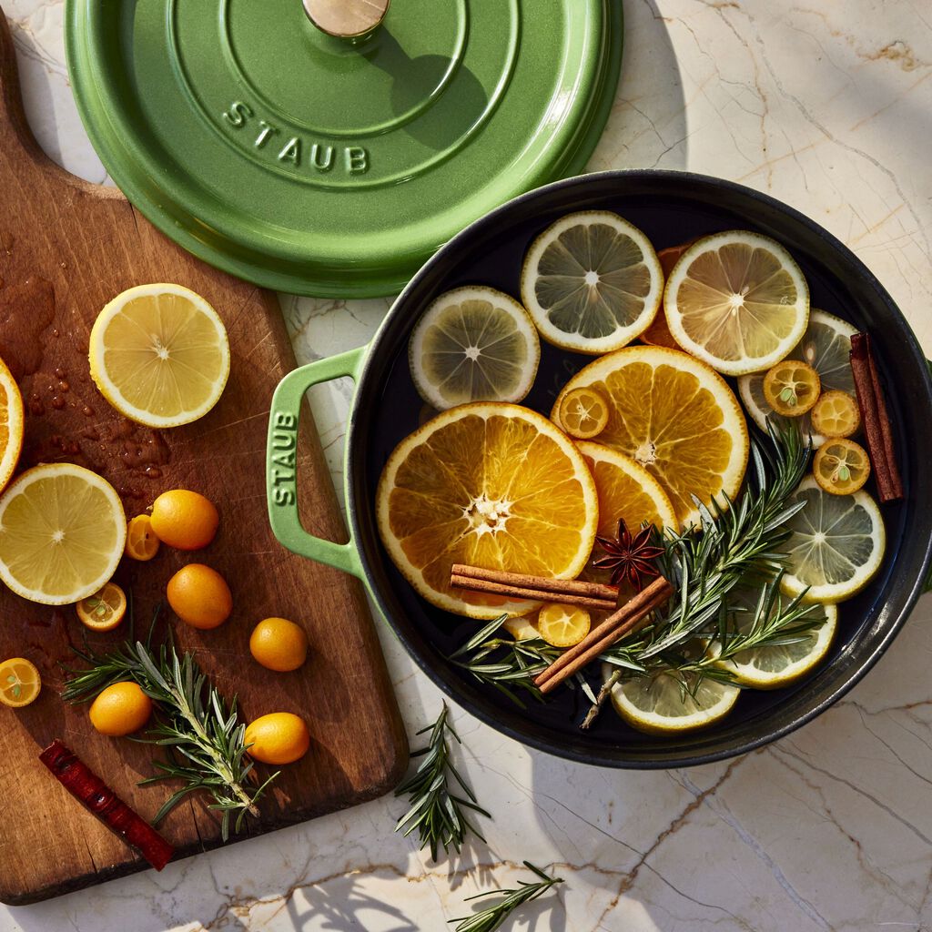 5.5 qt, Round, Dutch Oven, Pistachio,,large