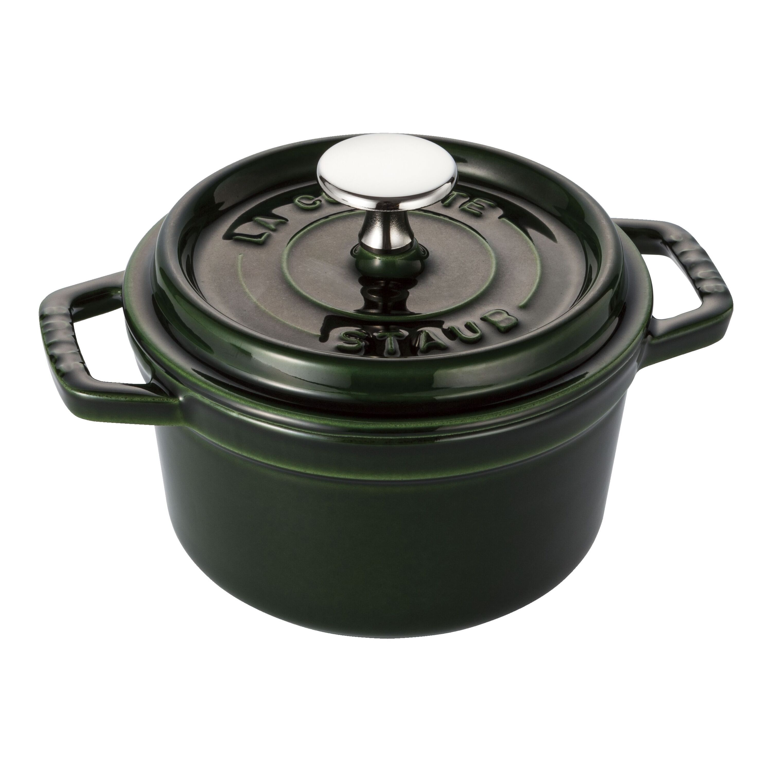 Buy Cast Iron 5.5 qt, Round, Dutch Oven, Basil | STAUB