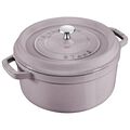 5.5 qt, Round, Dutch Oven, Lilac,,large
