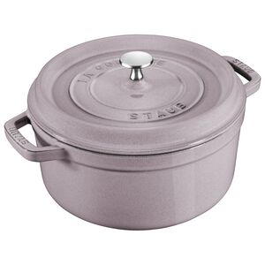 7 qt, Round, Dutch Oven, Lilac