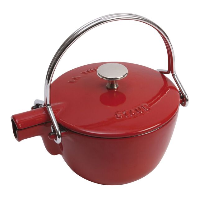 1 qt, Round, Tea Kettle, Cherry,,large