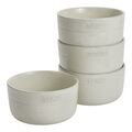 4-pc, Cereal Bowl Set, White Truffle,,large
